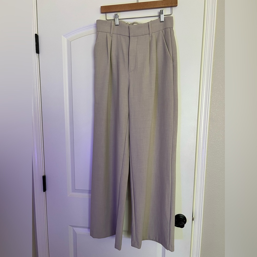 Abercrombie & Fitch High Waisted Wide Leg Pants